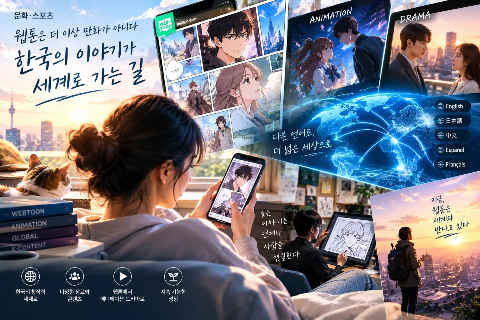 웹툰은 더 이상 만화가 아니다, 한국의 이야기가 세계로 가는 길